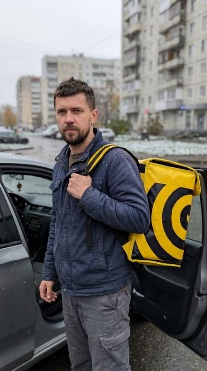 Денис автокурьер Яндекс Еды в Подольске