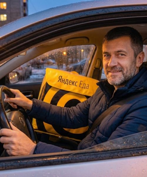 Михаил автокурьер Яндекс Еды в Сергиевом Посаде